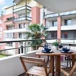 Appartement Chic T2 Avec Balcon Et Parking - Zénith, Hippodrome